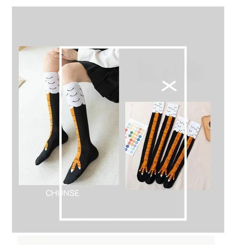 Trendy Knee-High Women’s Socks