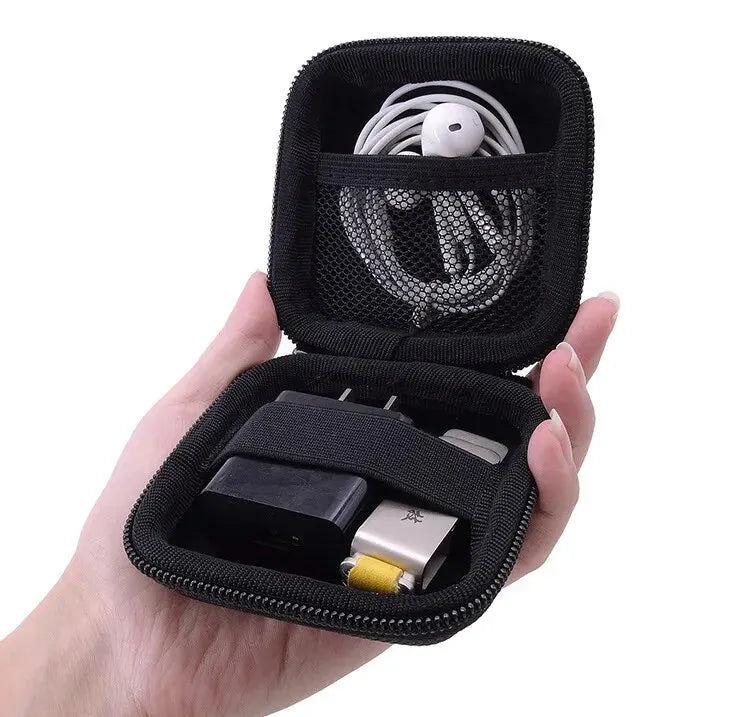 Portable Earphone & Cable Storage Bag