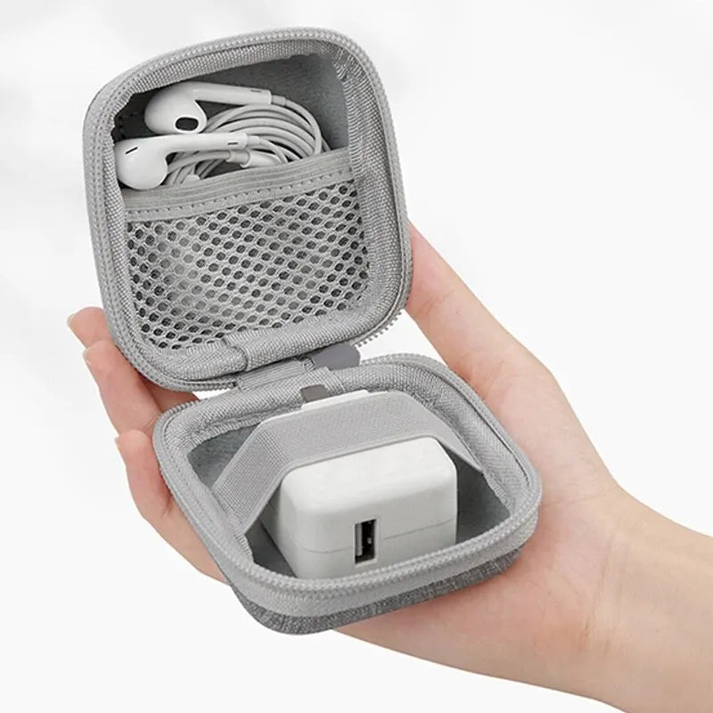 Portable Earphone & Cable Storage Bag