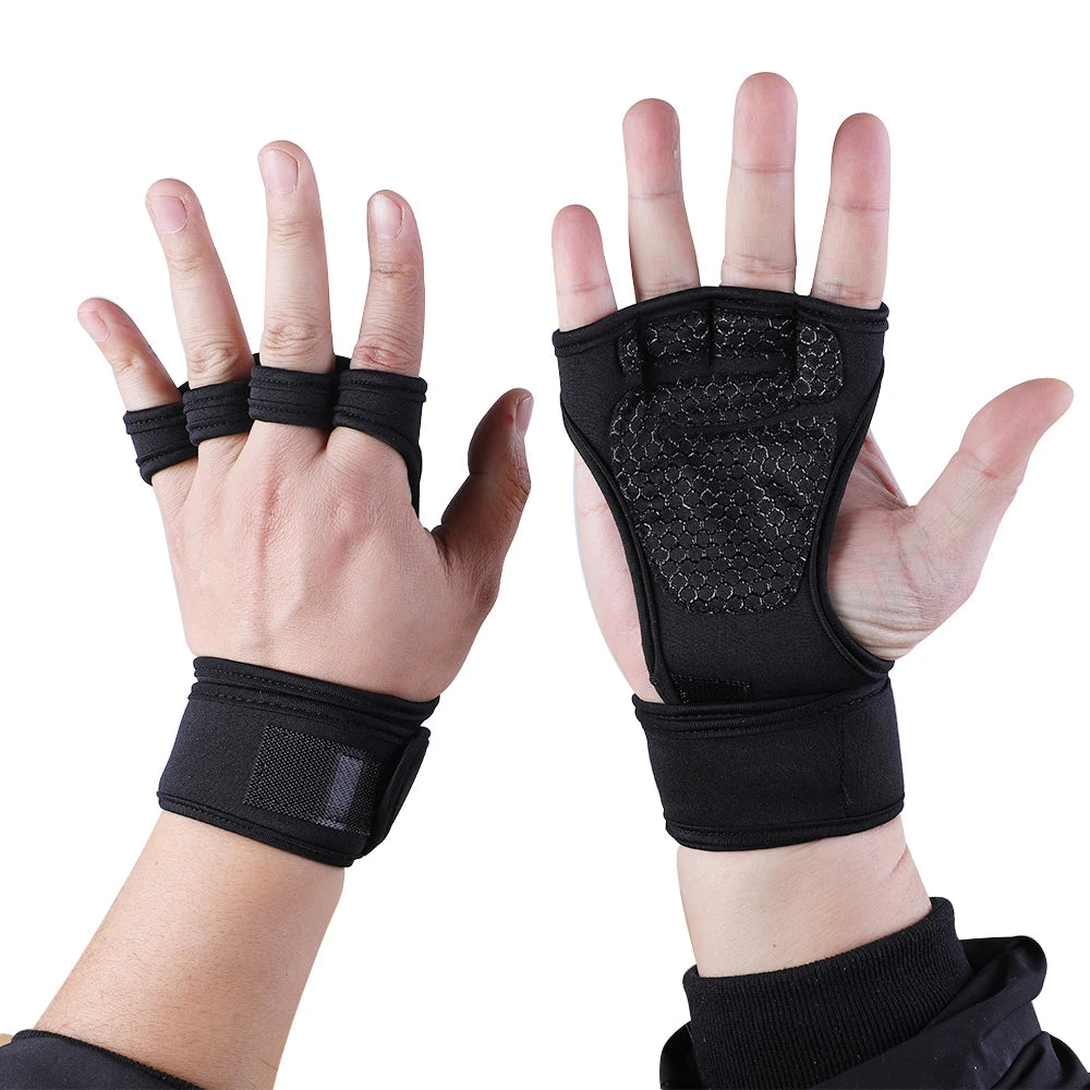 Half-Finger Weight Training Gloves
