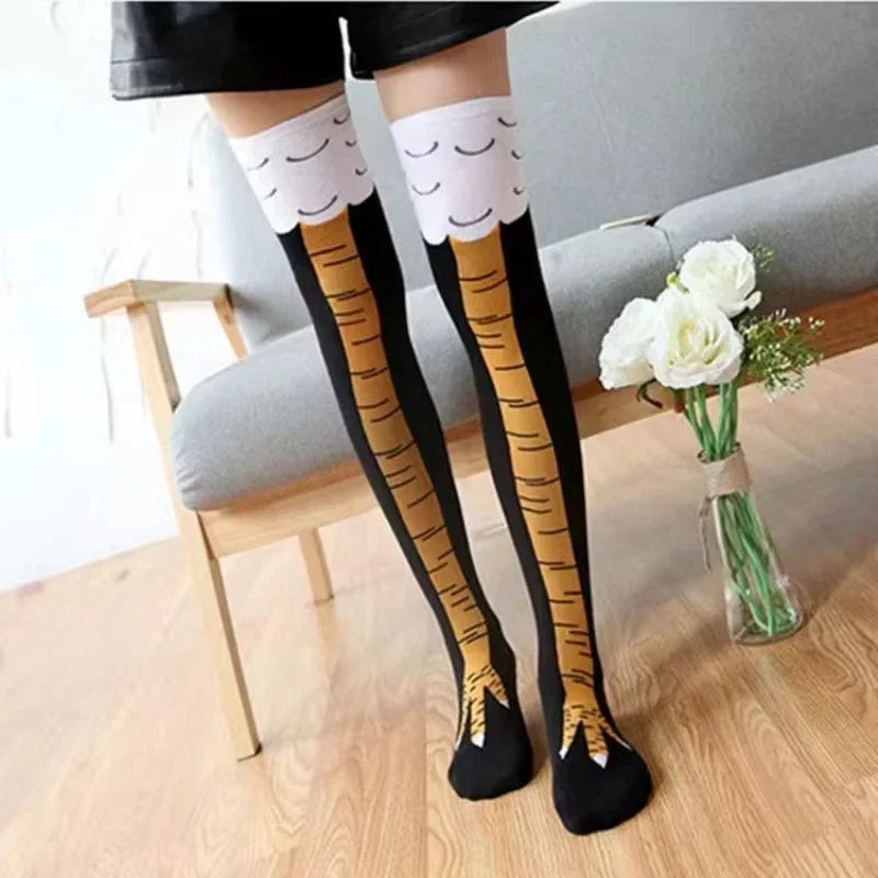 Trendy Knee-High Women’s Socks