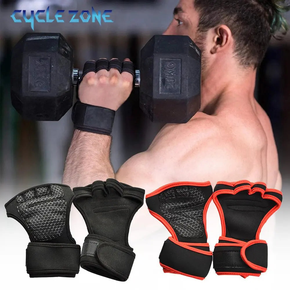 Half-Finger Weight Training Gloves