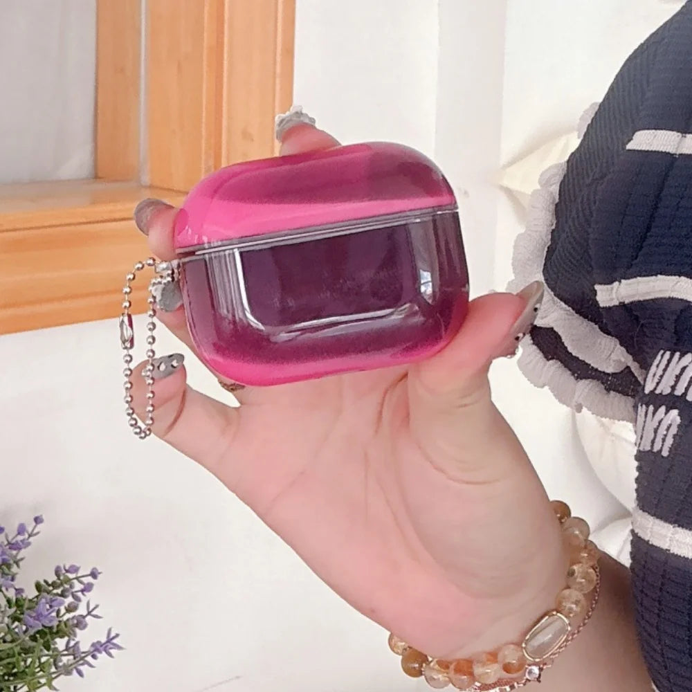 Luminous Glitter Quicksand AirPods Case