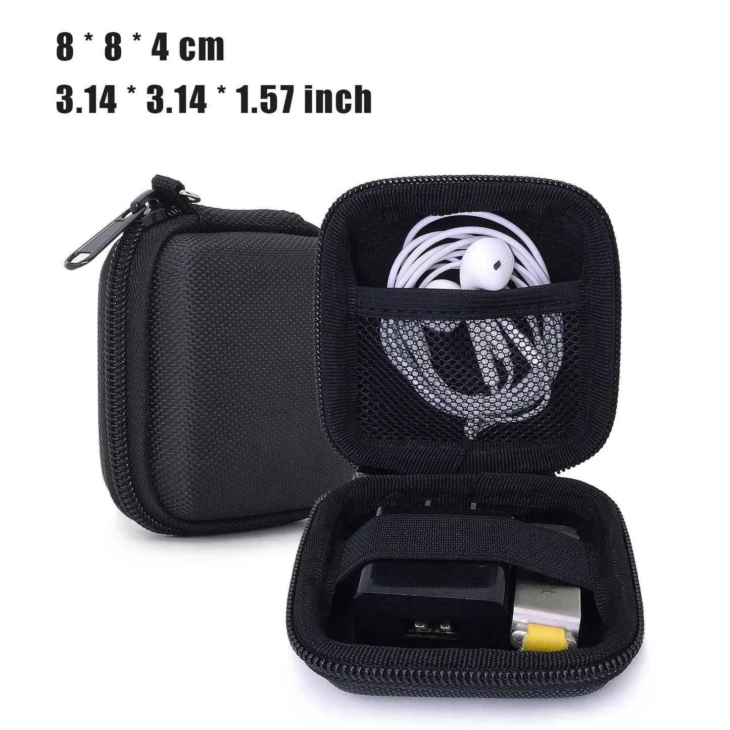 Portable Earphone & Cable Storage Bag