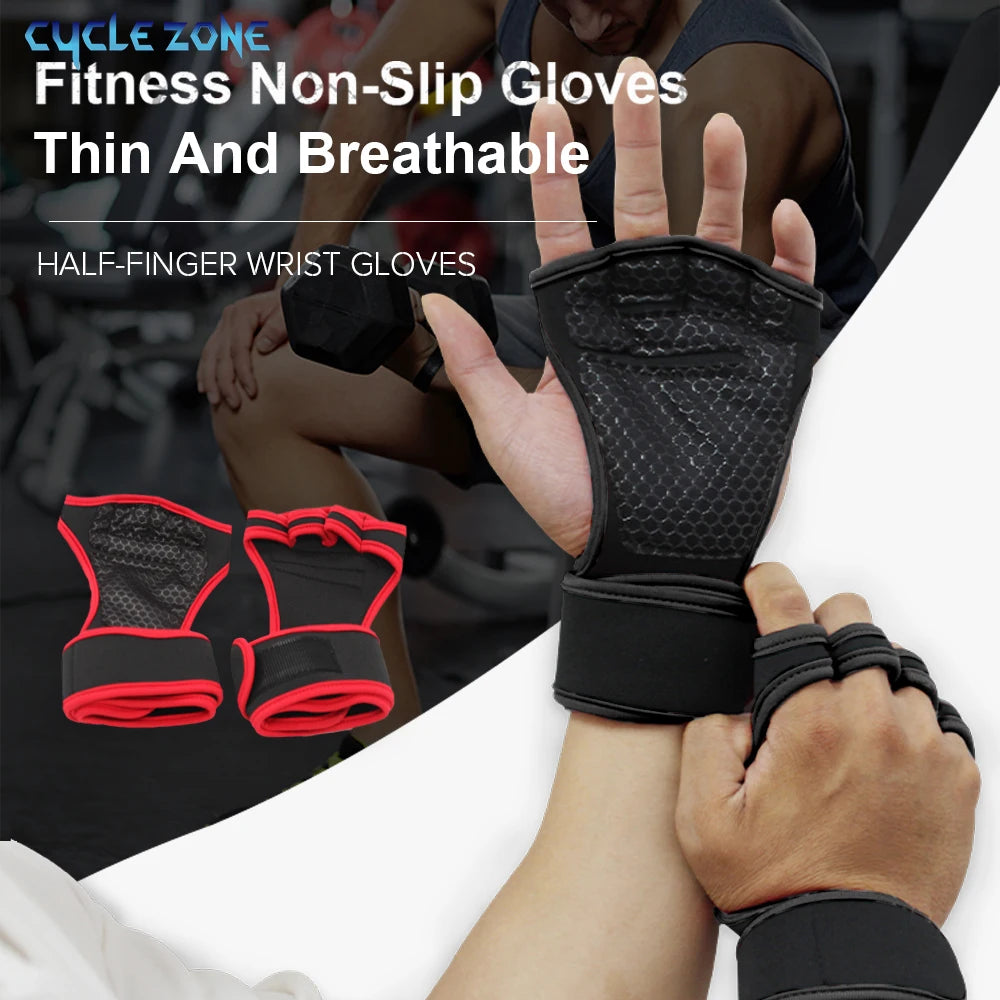 Half-Finger Weight Training Gloves