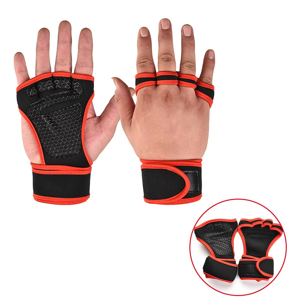 Half-Finger Weight Training Gloves