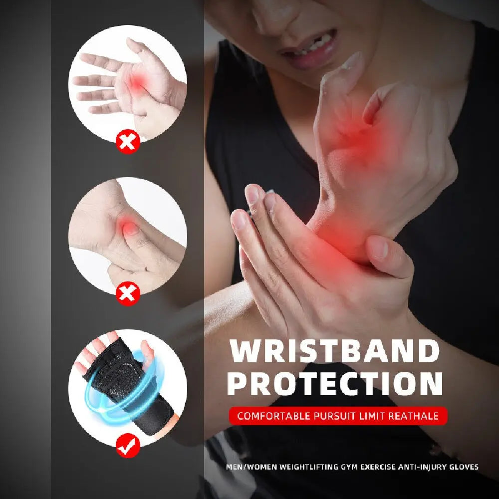 Half-Finger Weight Training Gloves