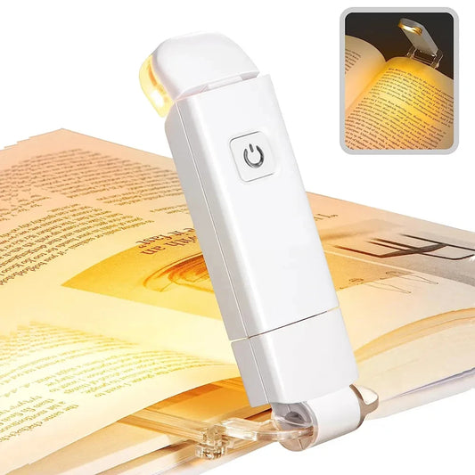 Rechargeable Eye-Comfort Clip-On Reading Lamp