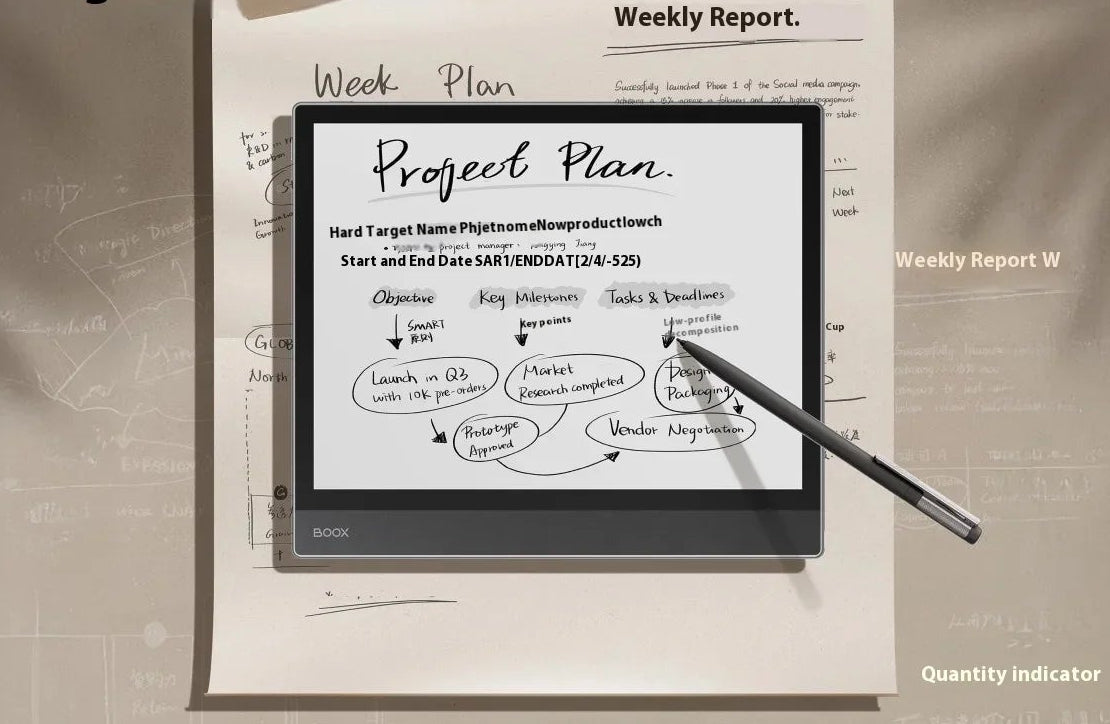 BOOX NoteX5 E-Book Reader – 10.3" E-Ink AI Handwriting Tablet