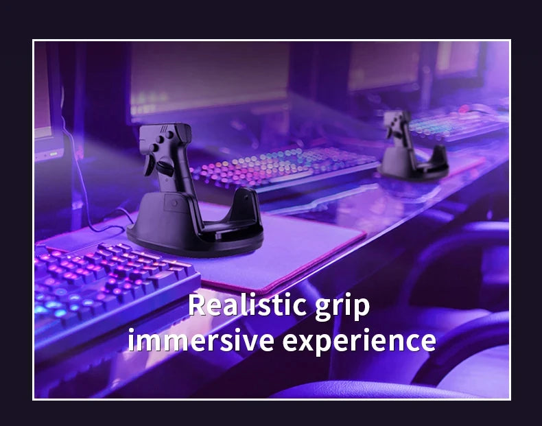 Pistol-Style Gaming Grip