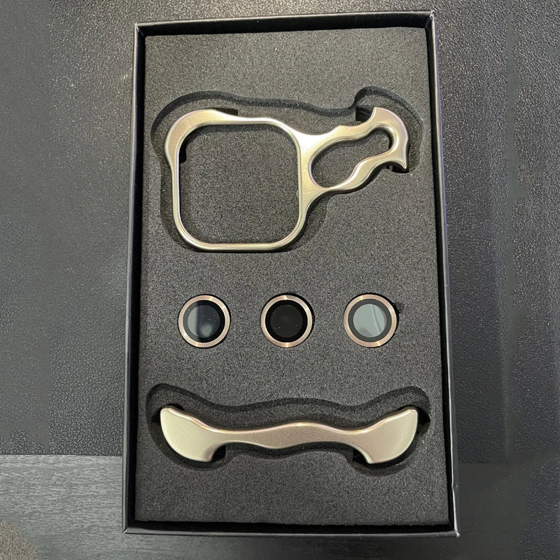 Luxury Aluminum Bumper Case with Lens Protection