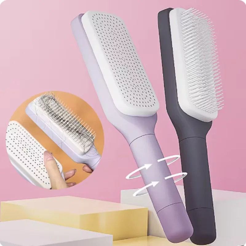 Self-Cleaning Hair Brush