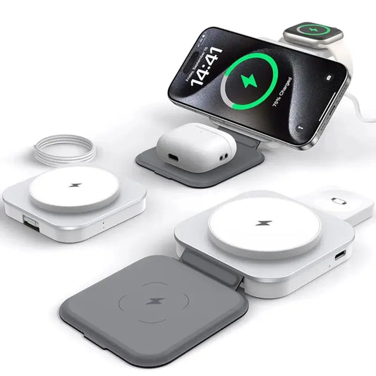 Fast Charging Stand for iPhone, Apple Watch & AirPods