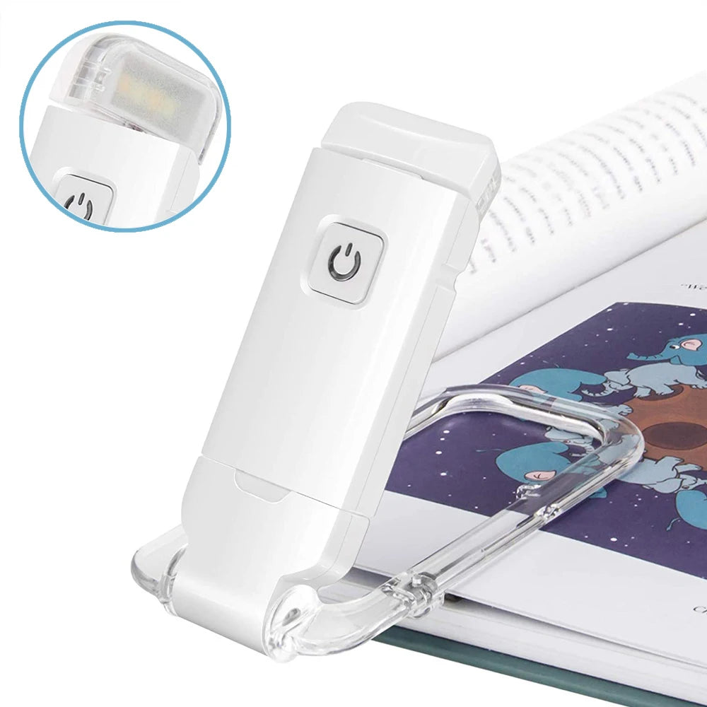 Rechargeable Eye-Comfort Clip-On Reading Lamp