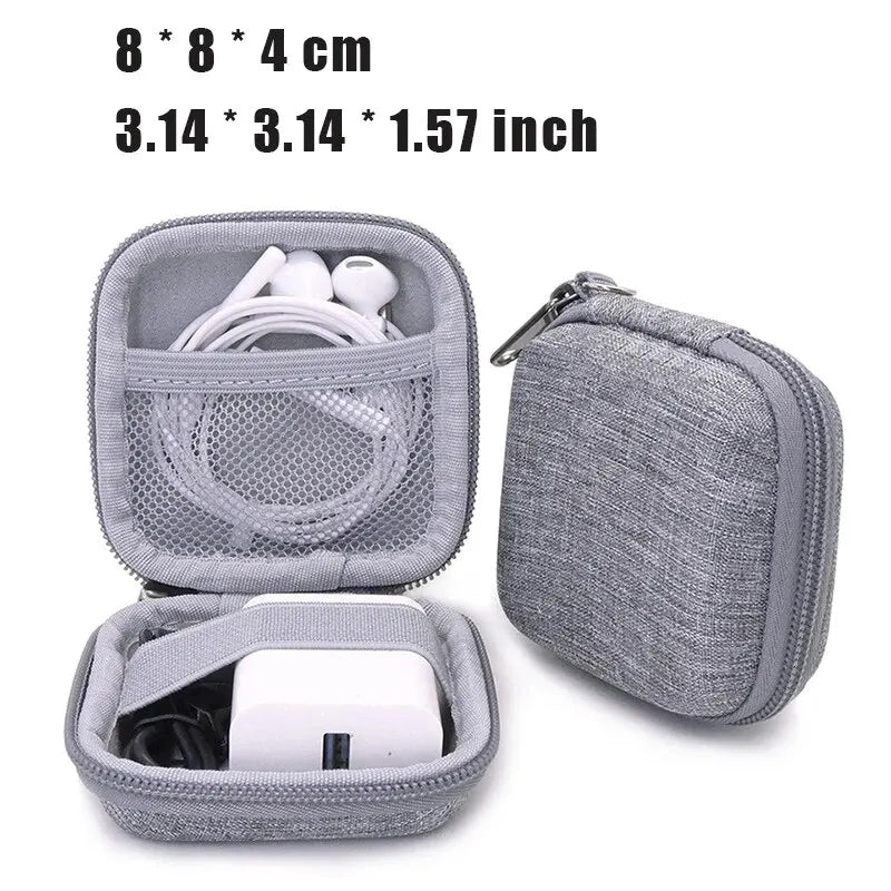 Portable Earphone & Cable Storage Bag