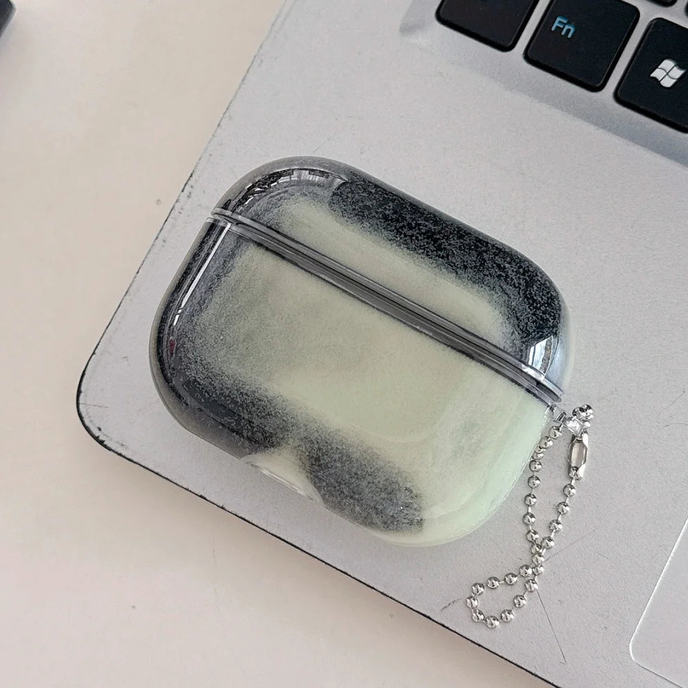 Luminous Glitter Quicksand AirPods Case